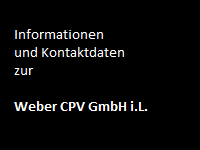 Weber CPV GmbH i.L.